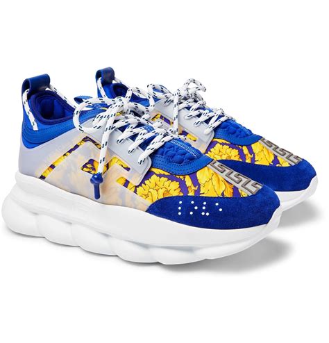 versace chains shoes|authentic versace chain reaction sneakers.